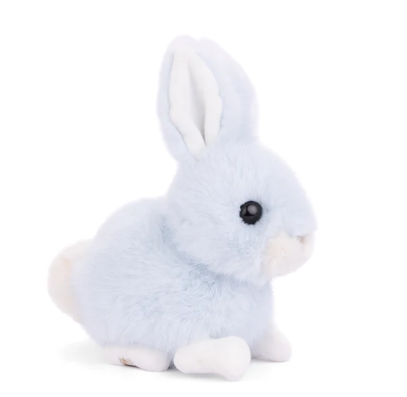 TOY PLUSH BUNNY HEAVEN BLUE