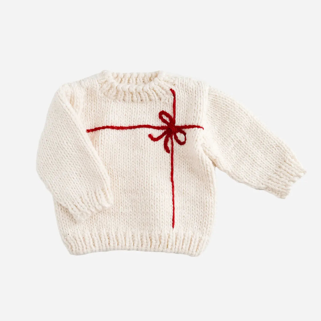 BABY SWEATER RED PRESENT