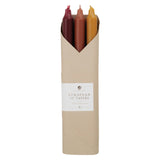 12" CANDLES TAPER AUTUMN HARVEST 6PC PACK