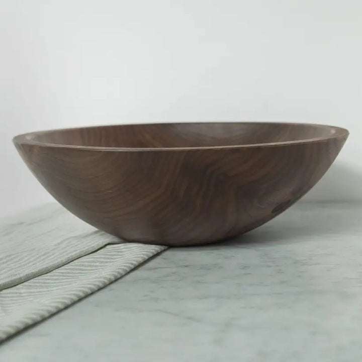 BOWL BLACK WALNUT ROUND