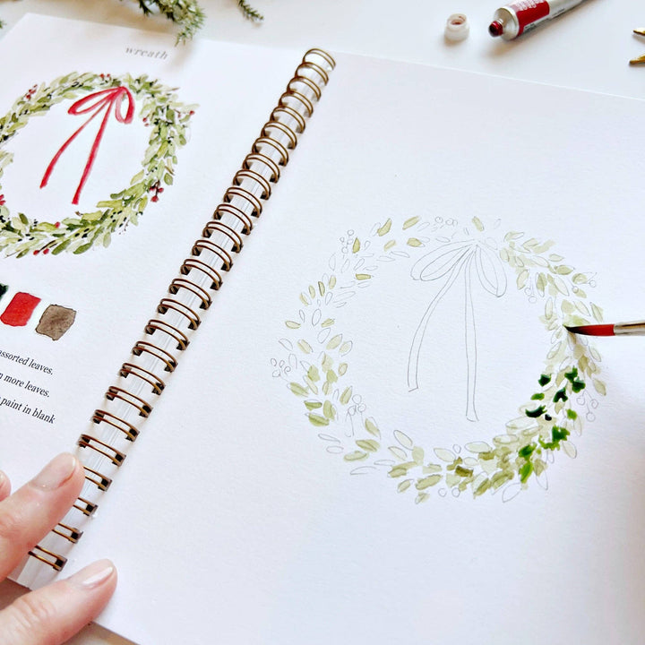 WORKBOOK WATERCOLOR CHRISTMAS