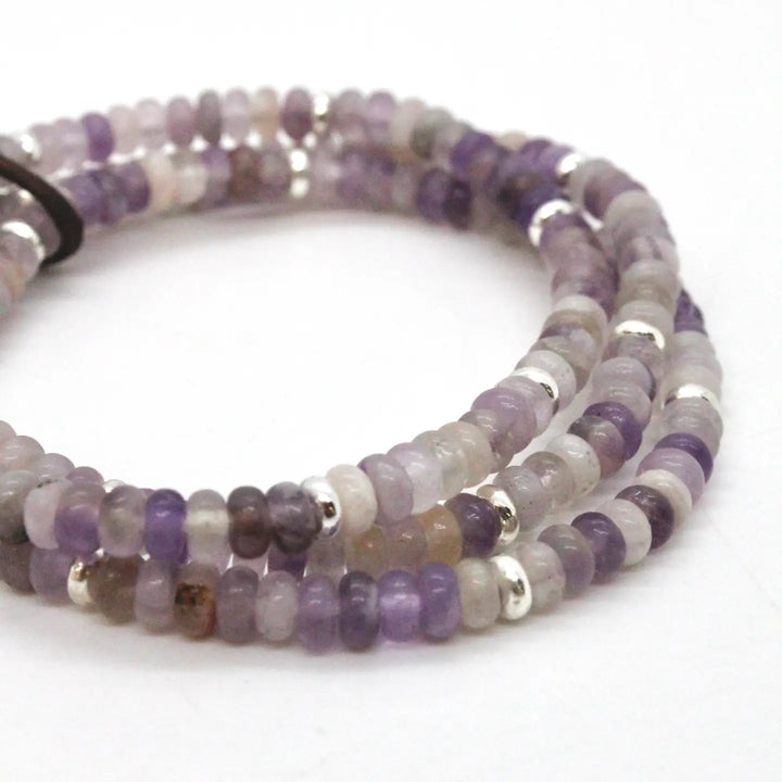 BRACELET AMETHYST & SILVER
