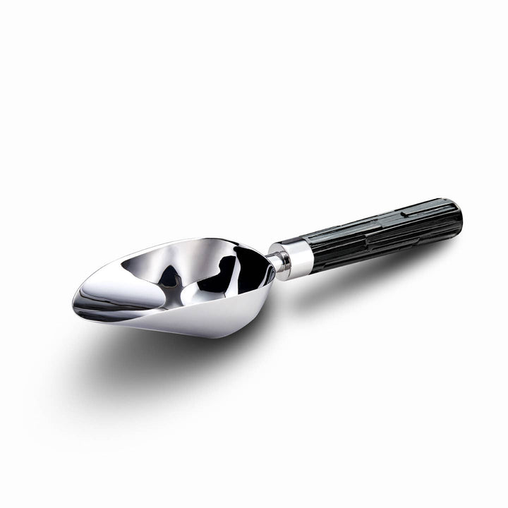 ICE SCOOP WITH BLACK HANDLE