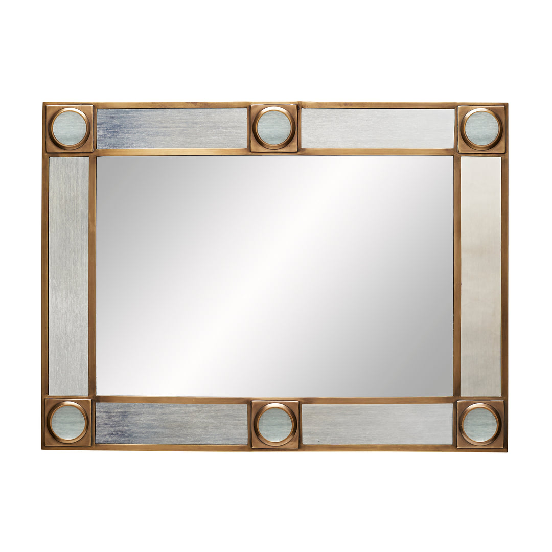 MIRROR ANTIQUE BRASS #305