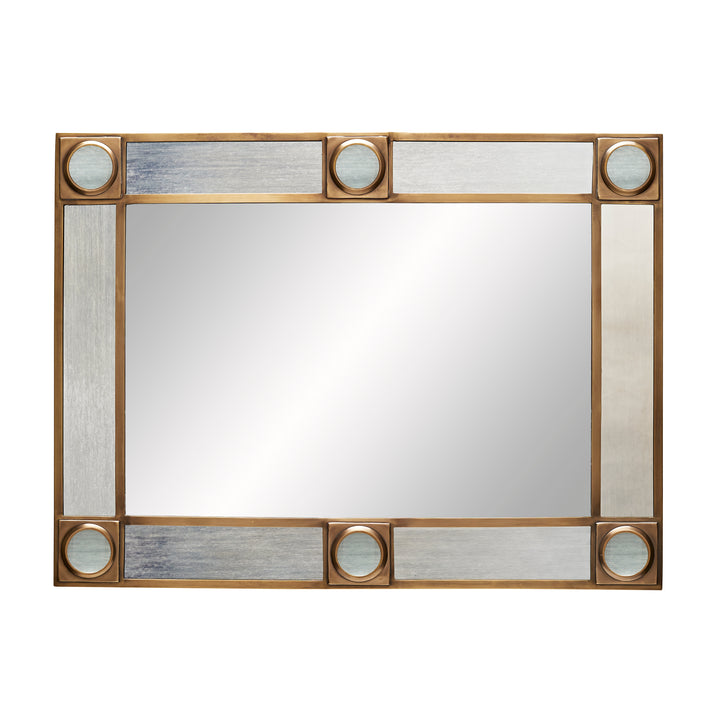 MIRROR ANTIQUE BRASS #305