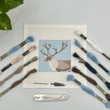 NEEDLEPOINT KIT "REINDEER"