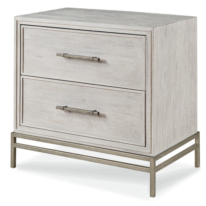 BENTON NIGHTSTAND - WHITE RUSTIC