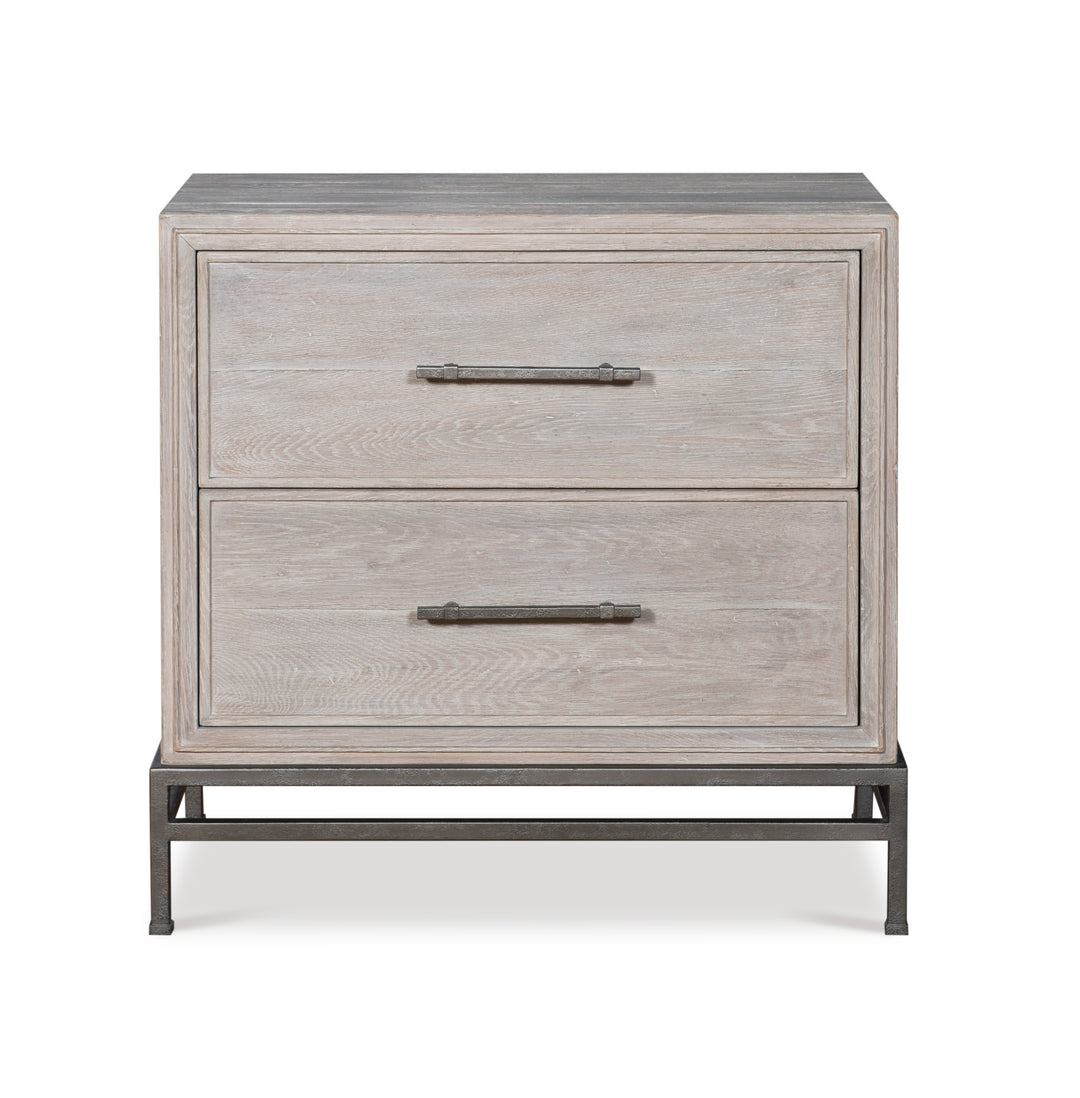 BENTON NIGHTSTAND - WHITE RUSTIC