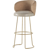 HYE BARSTOOL BRASS BASE