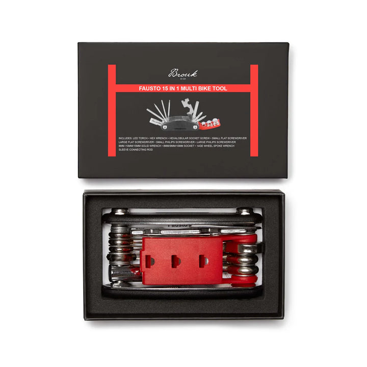 FAUSTO 15 IN 1 MULTI BIKE TOOL