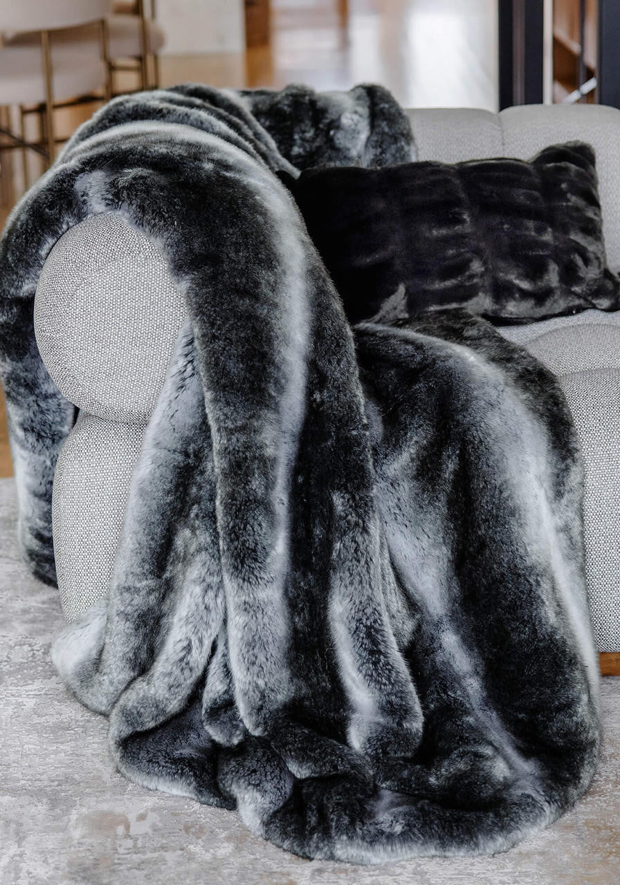 Faux fur chinchilla best sale