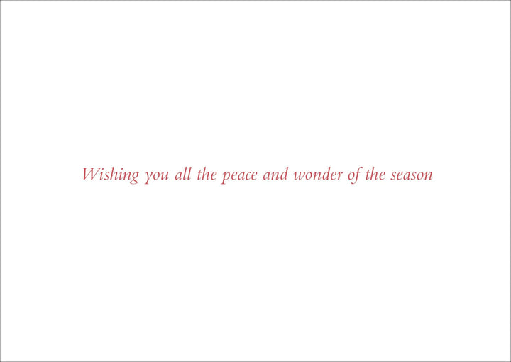 HOLIDAY CARDS "FESTIVE WREATH"