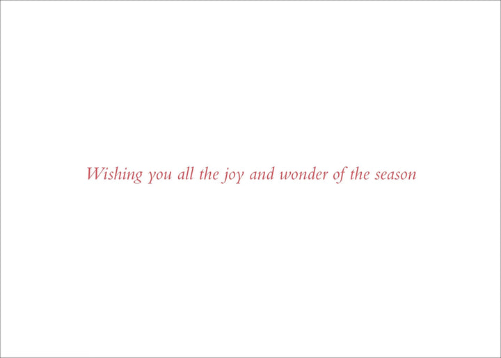 HOLIDAY CARDS "FALLING BLOSSOMS IN WINTER"