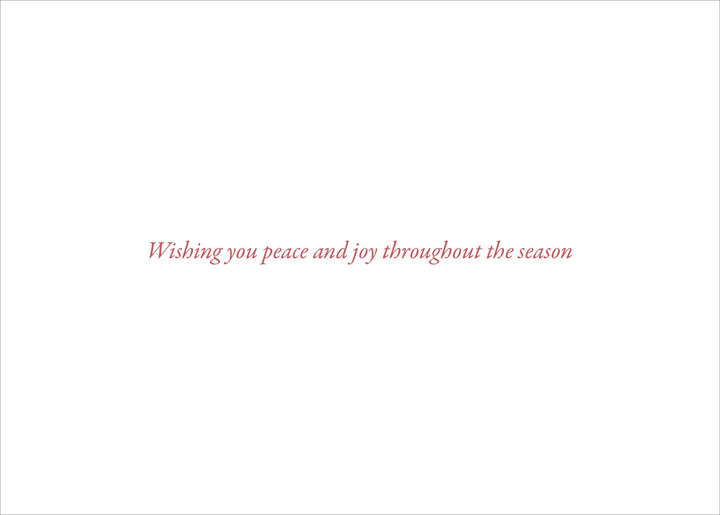 HOLIDAY CARDS "WREATH OF PEACE"
