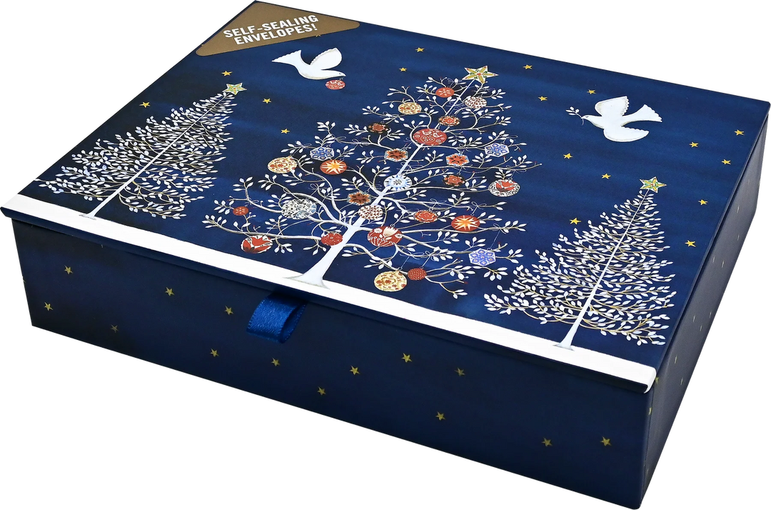 HOLIDAY CARDS "DOVES OF THE SEASON"