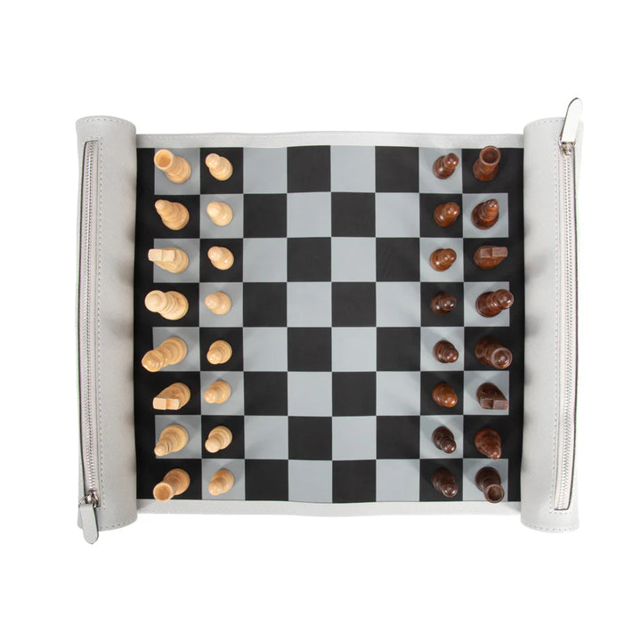 GAME SET TRAVEL CHESS ROLL