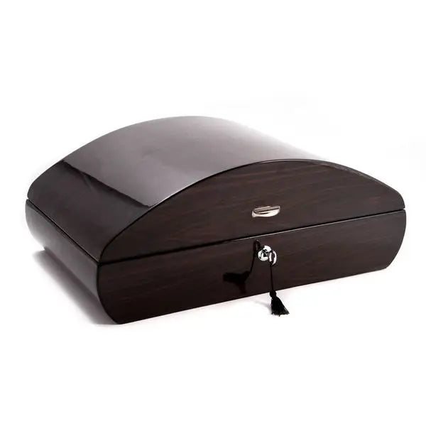 CIGAR HUMIDOR LACQUERED WOOD