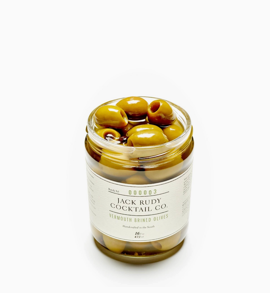 VERMOUTH BRINED OLIVES #34817