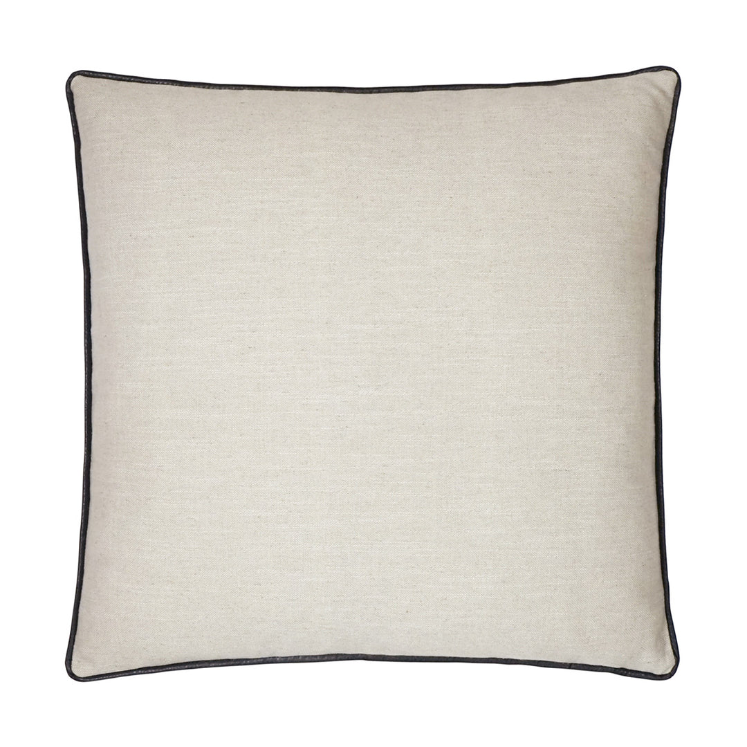 PILLOW GHENT BLACK FEATHER DOWN 24X24