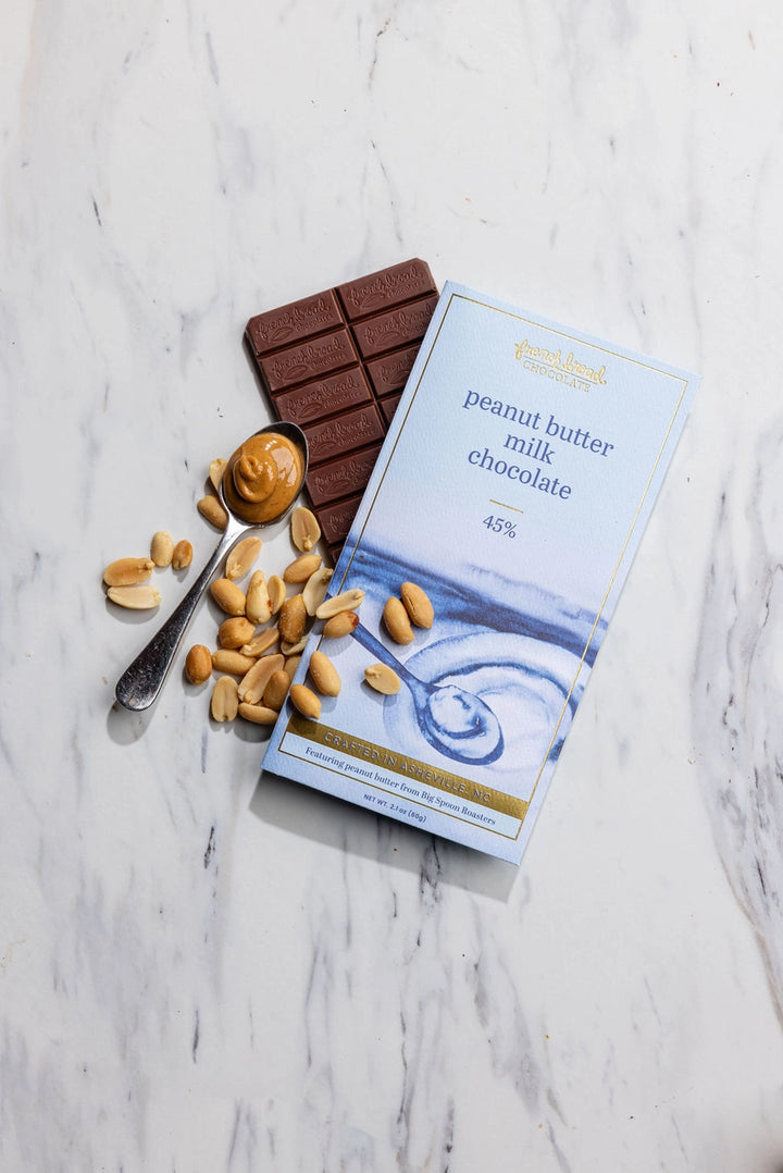 PEANUT BUTTER MILK CHOCOLATE BAR 45%