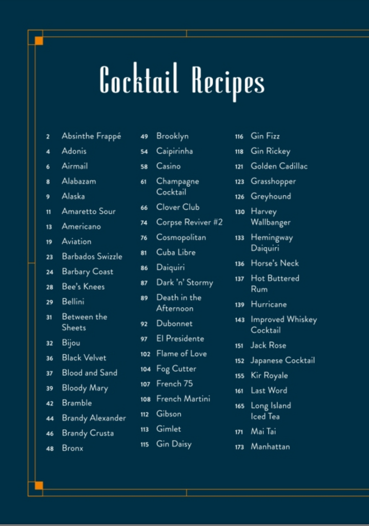 BOOK "THE ESSENTIAL BAR BOOK" #36385