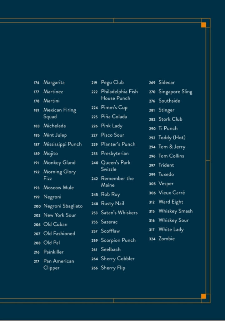 BOOK "THE ESSENTIAL BAR BOOK" #36385