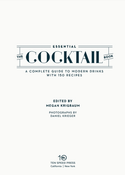 BOOK "THE ESSENTIAL COCKTAIL BOOK"