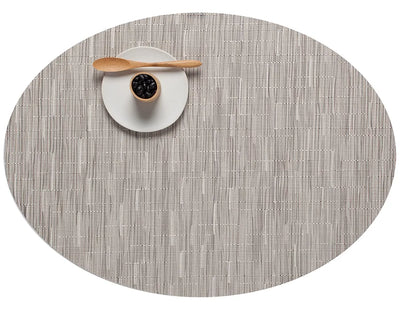 CHILEWICH PLACEMAT BAMBOO OVAL (Available in 3 Colors)