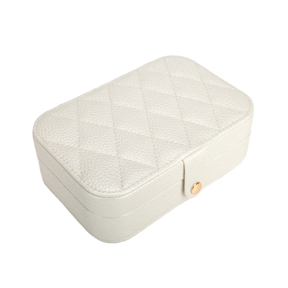 TRAVEL JEWELRY ORGANIZER QUILTED