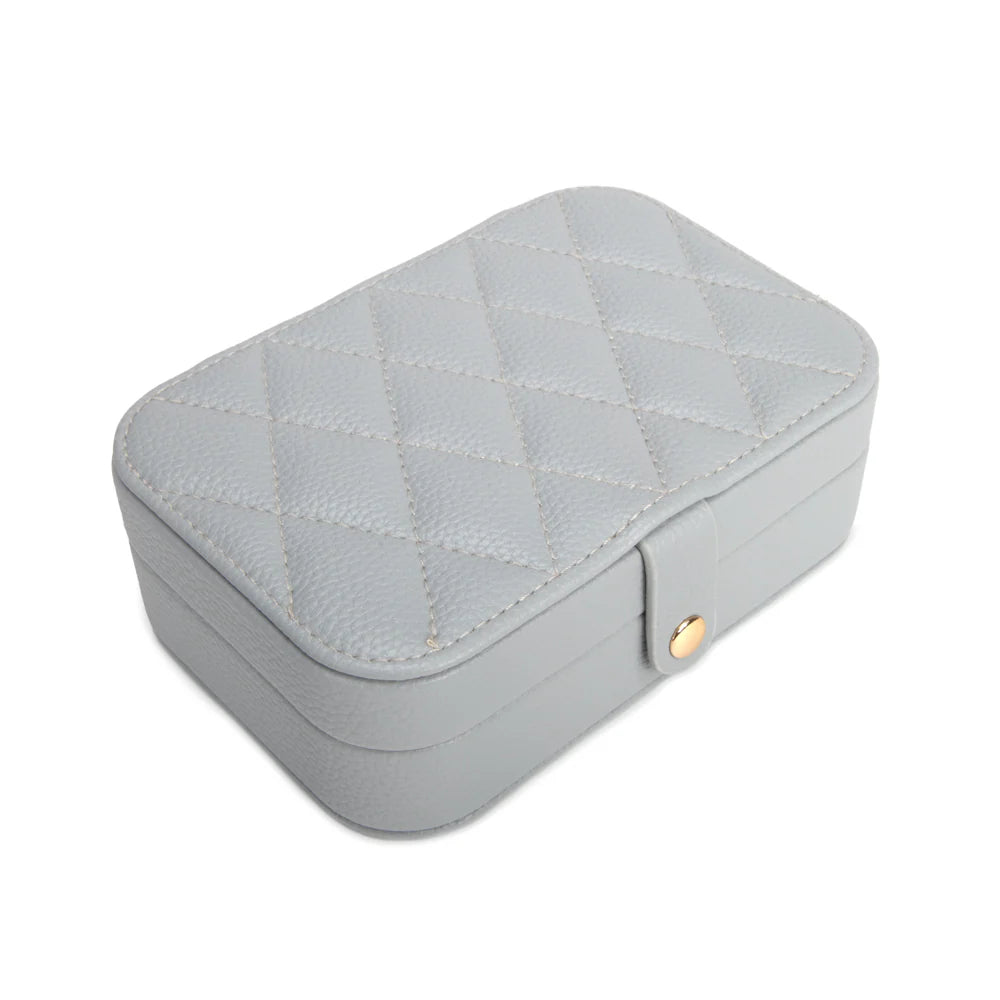 TRAVEL JEWELRY ORGANIZER QUILTED