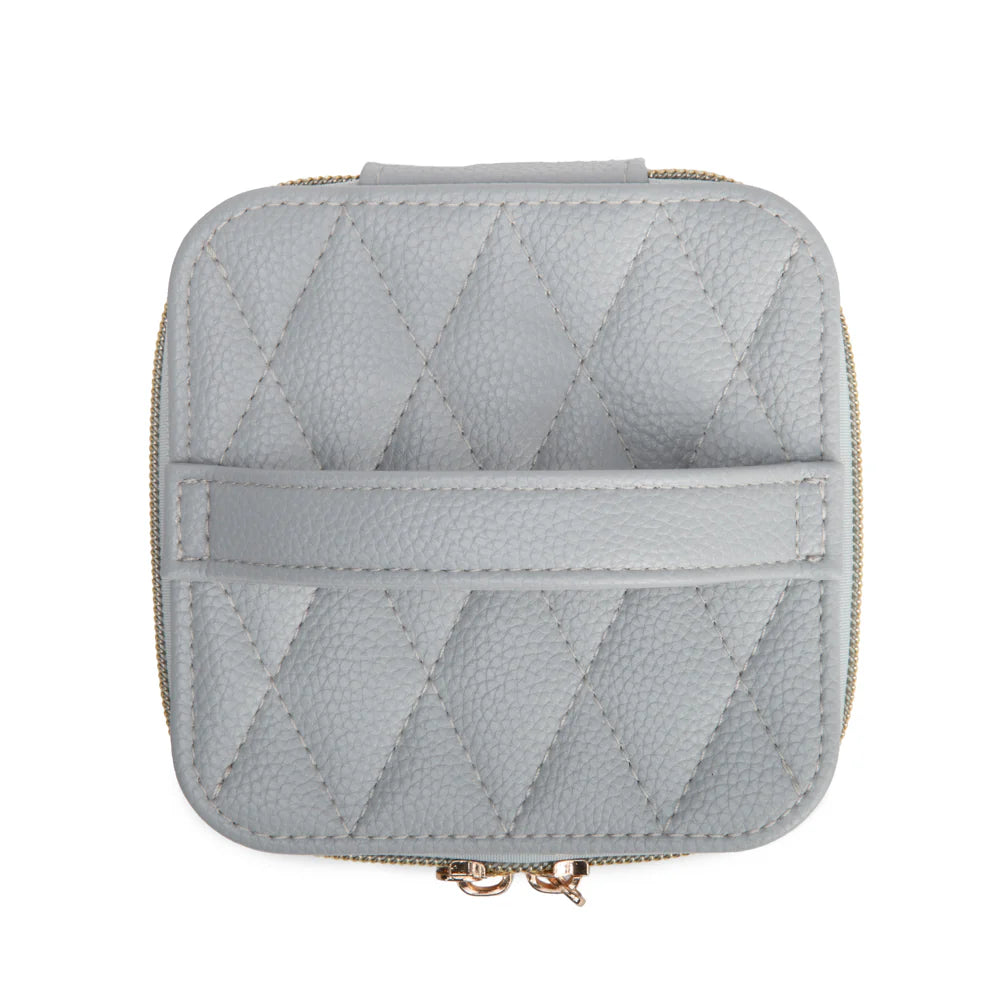 TRAVEL JEWELRY CASE QUILTED