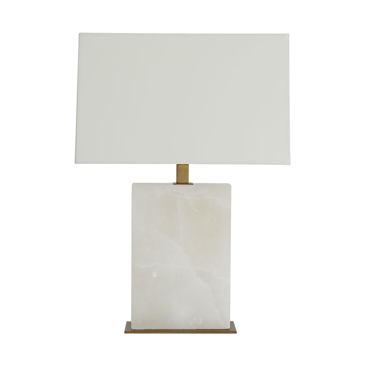 TABLE LAMP MARBLE SNOW SLAB #37538