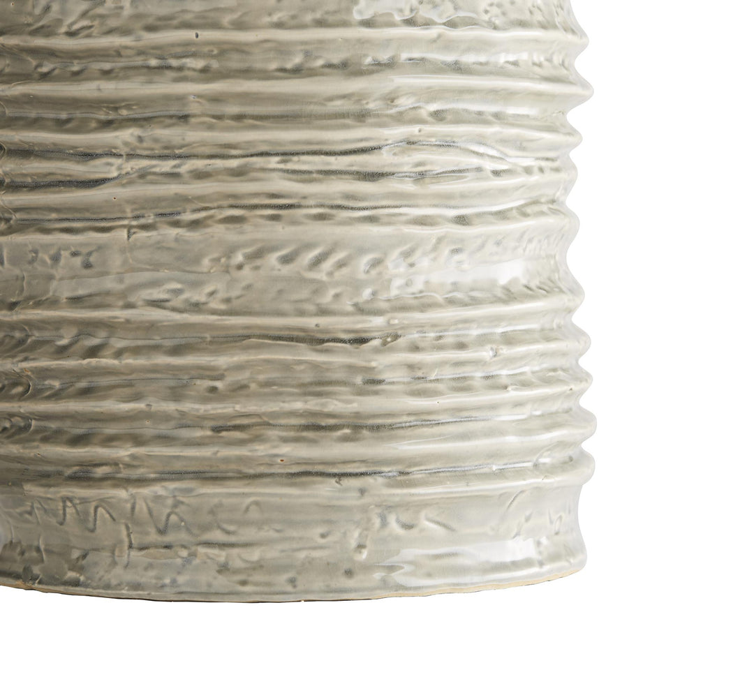TABLE LAMP CERAMIC CELADON RIDGES (NRD) #37544