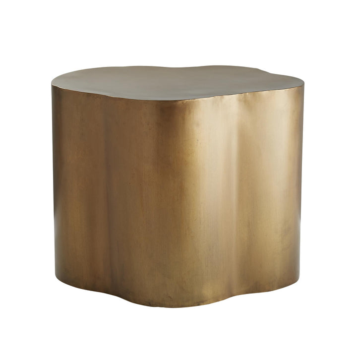 SIDE TABLE ANTIQUE BRASS #37565