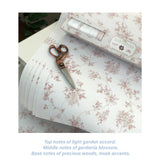 DRAWER LINERS FLORAL ISLAND GARDENIA