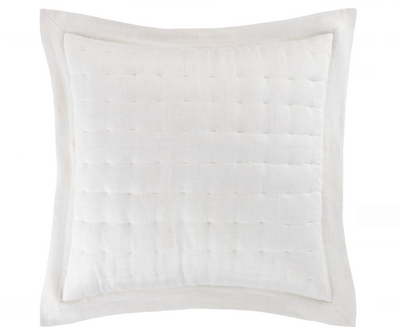 SHAM BRUSSELS QUILTED (Available in 3 Sizes and 2 Colors)