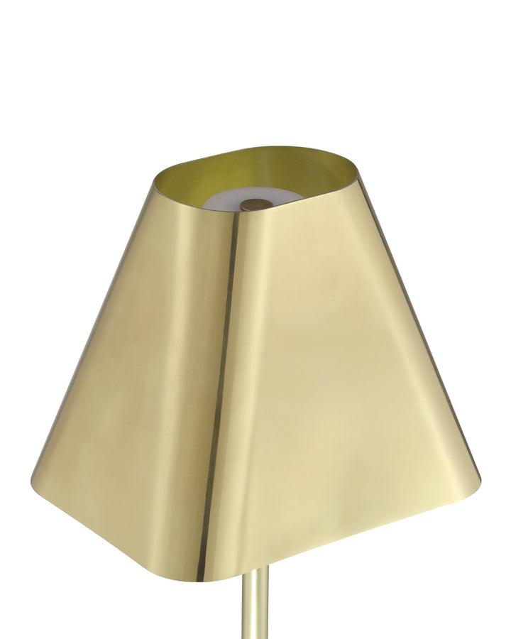 TABLE LAMP GADABOUT BRASS CORDLESS