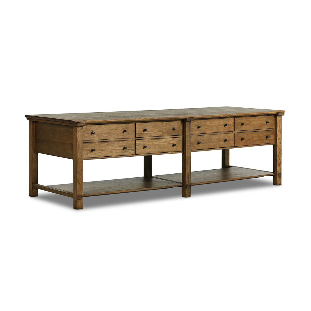 KITCHEN ISLAND OAK CRADLE FRAME