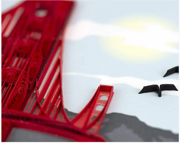 GREETING CARD "GOLDEN GATE BRIDGE" #38448