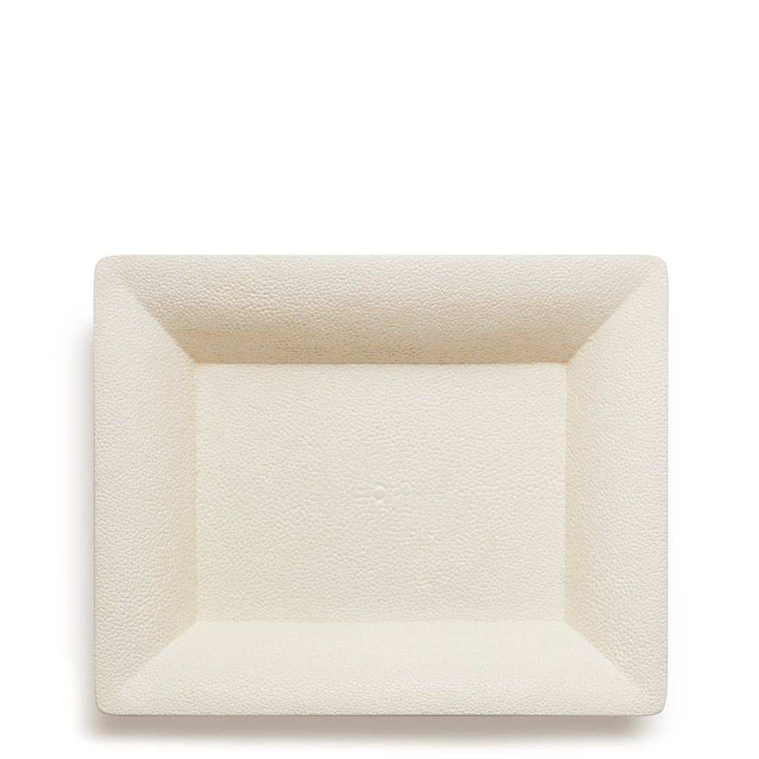 TRAY VIDE POCHE SHAGREEN RECTANGULAR