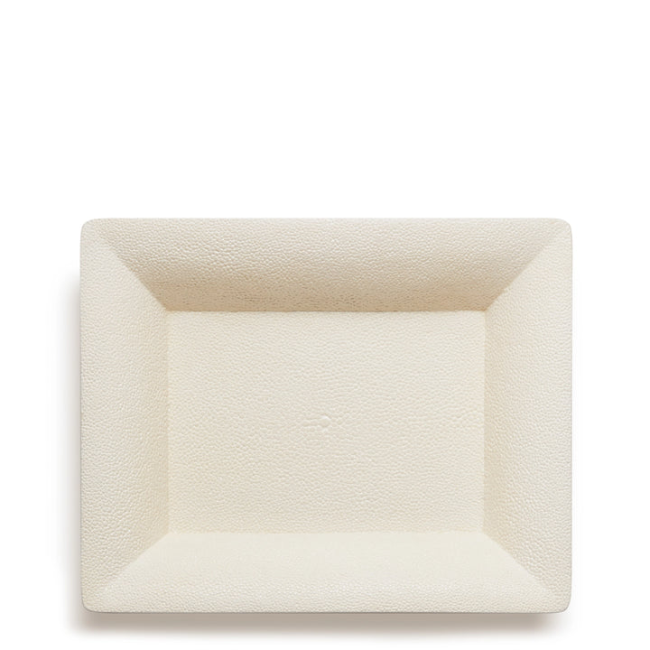 TRAY VIDE POCHE SHAGREEN RECTANGULAR