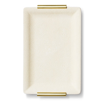 VANITY TRAY SHAGREEN SMALL