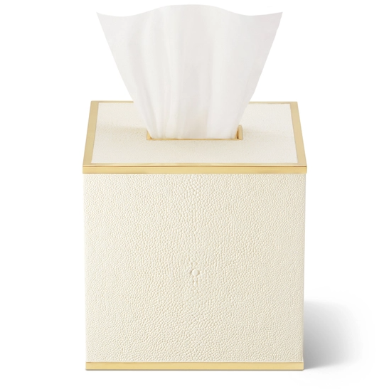 AERIN TISSUE BOX CLASSIC SHAGREEN (Available in 2 Colors)