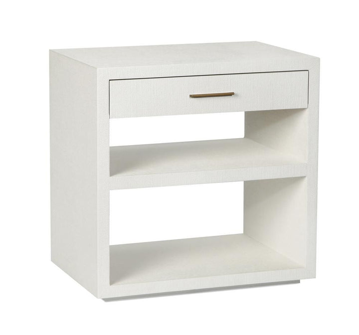 BEDSIDE CHEST WHITE #39045
