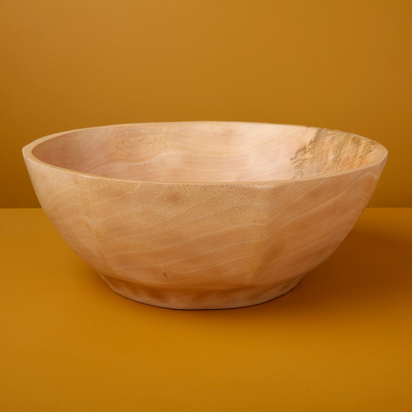 BOWL MANGO WOOD CURVED LARGE #39190