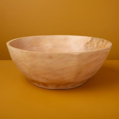 BOWL MANGO WOOD CURVED LARGE #39190