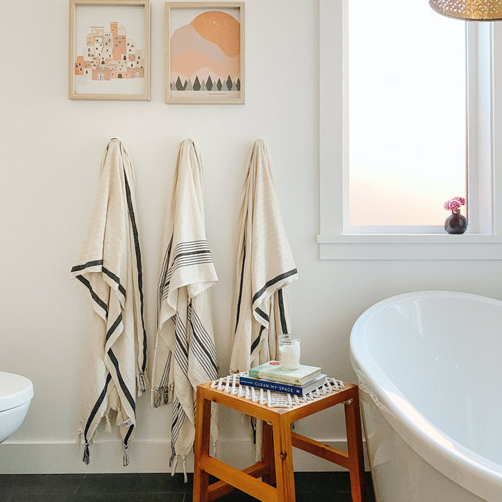 HAND TOWEL ZEBRA