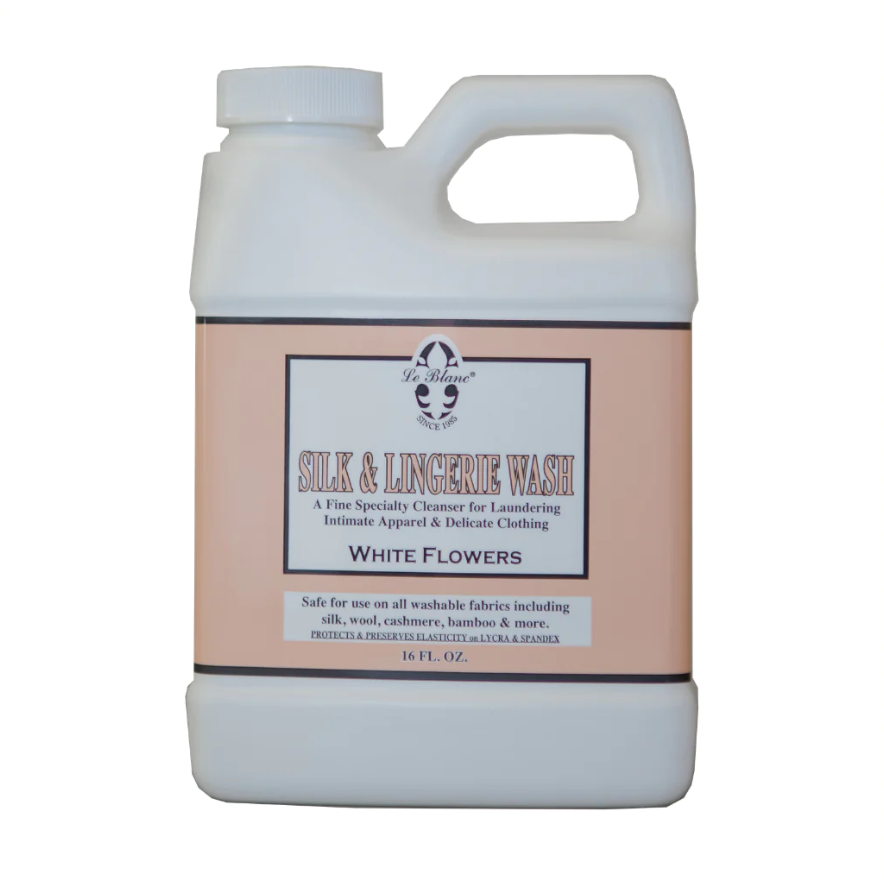 LE BLANC SILK AND LINGERIE WASH WHITE FLOWERS 16OZ