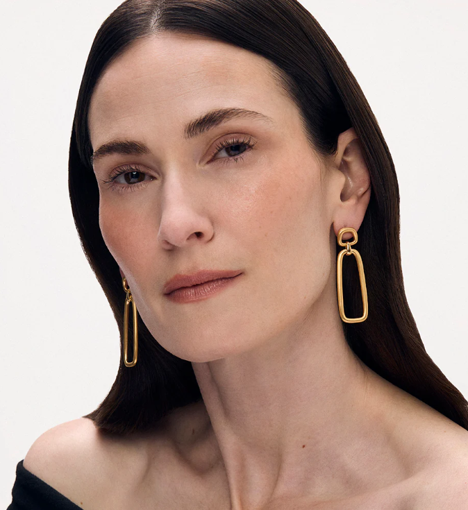 EARRINGS MONTECITO CHAIN LINK