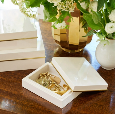 AERIN BOX PIERO LACQUER (Available in 3 Sizes)